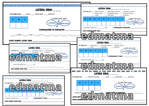 Liczba dnia - system dziesiątkowy