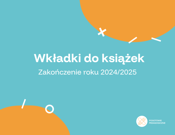 Wkładki do książek z okazji zakończenia roku szkolnego