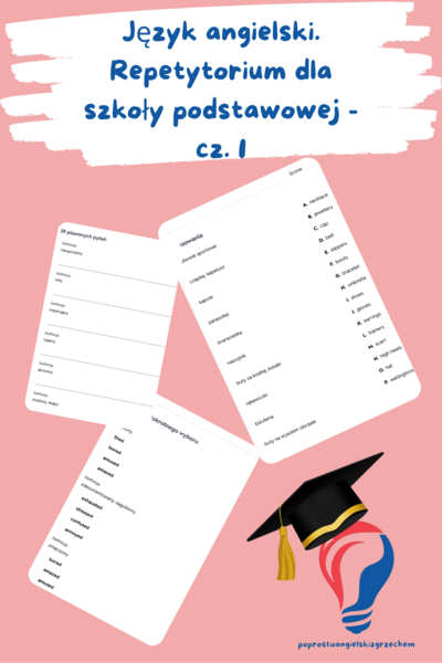 Repetytorium dla szkoły podstawowej cz. 1 (Pearson) – Unit 1 Człowiek – testy