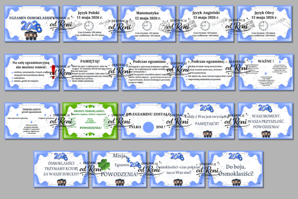 Egzamin Ósmoklasisty wzór 1