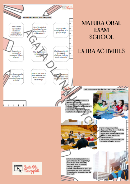 Matura Ustna - unit 3 - Edukacja