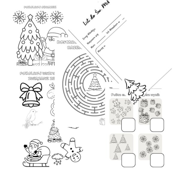 Materiał edukacyjny - zima