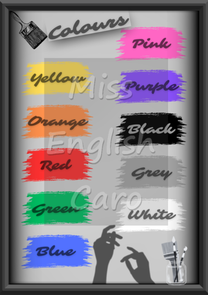 Poster - Colours