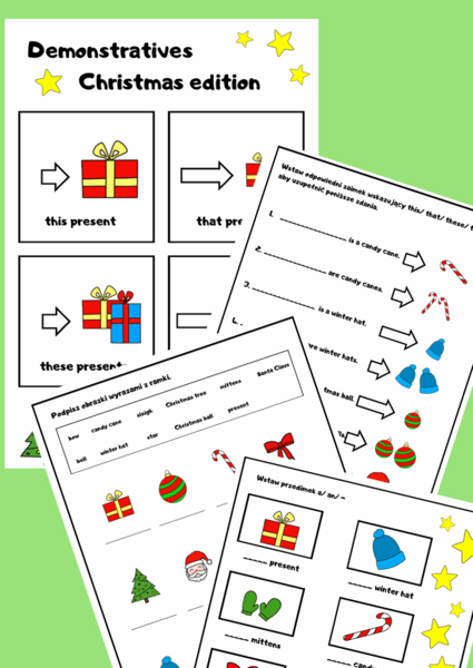 Demonstratives Christmas Edition