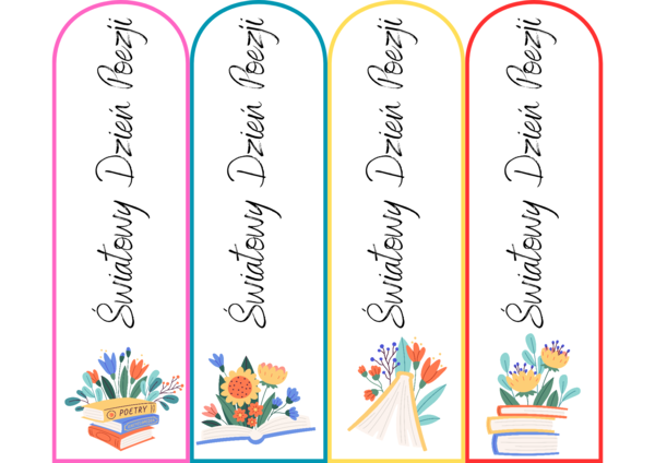 Zakładki "Światowy Dzień Poezji"