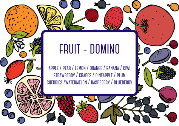 Domino - Owoce | Fruit