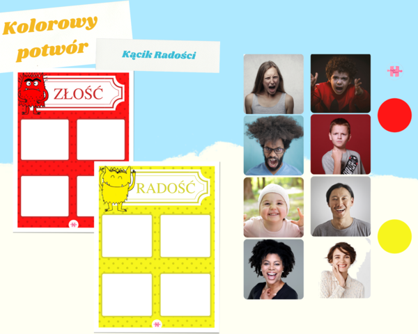 Emocje - KOLOROWY POTWÓR