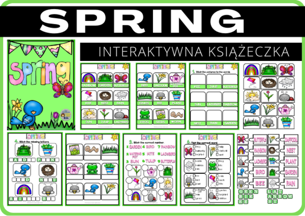 SPRING - INTERAKTYWNA KSIĄŻECZKA