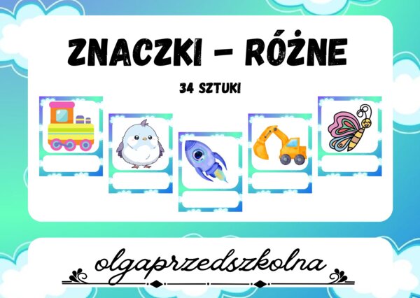 Znaczki różne