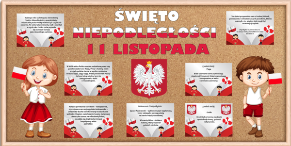 Gazetka Święto Niepodległości 11 Listopada
