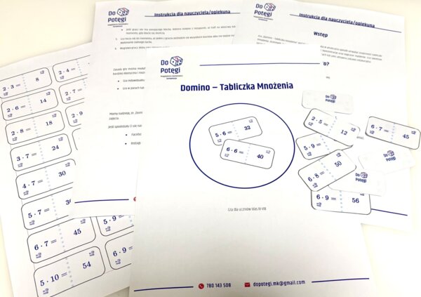 Domino – Tabliczka mnożenia