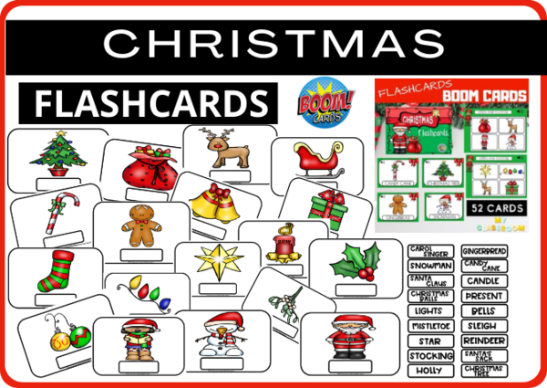CHRISTMAS FLASHCARDS