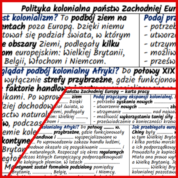 Polityka kolonialna państw Zachodniej Europy