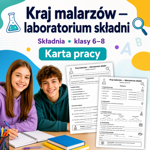 Kraj malarzów — laboratorium składni