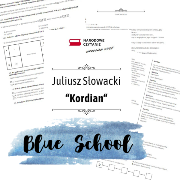 Narodowe czytanie 2024 - "Kordian" Juliusz Słowacki