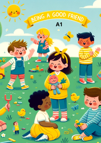 Gotowa Lekcja_Karty Pracy Being a good friend A1