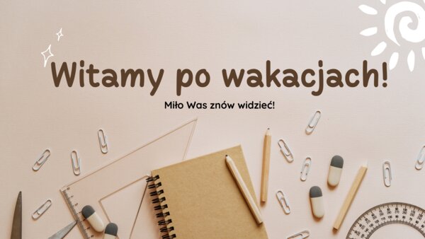 Rozpoczęcie roku szkolnego 2025/2026