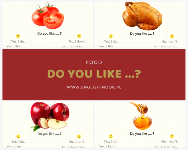 Prezentacja Do you like ... ? - food