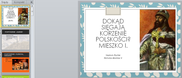 Mieszko I - prezentacja