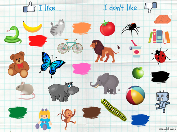 I like / I don't like