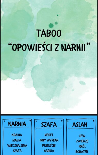 Taboo opowieści z Narnii