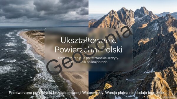 Ukształtowanie powierzchni geografia klasa 7 prezentacja