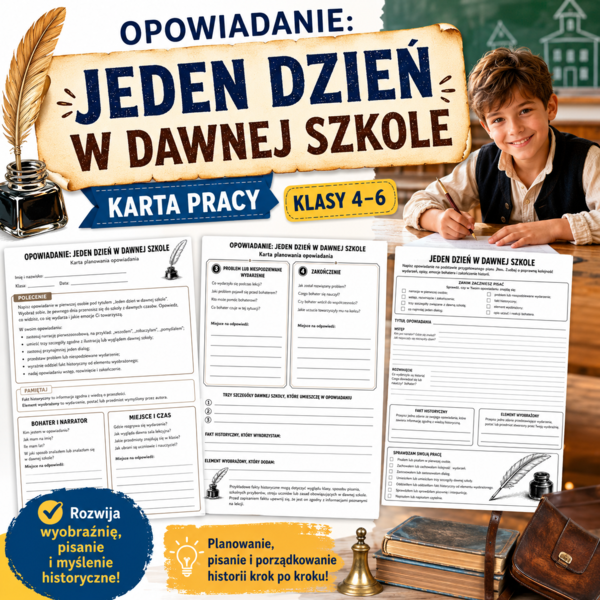 Opowiadanie: Jeden dzień w dawnej szkole
