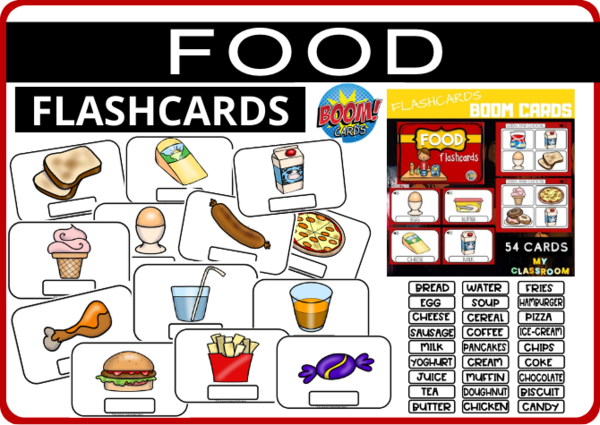 FOOD - FLASHCARDS