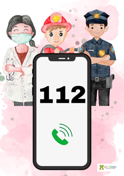 Numery alarmowe - gazetka