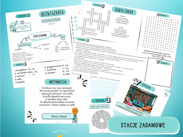 Rzeczownik-stacje zadaniowe