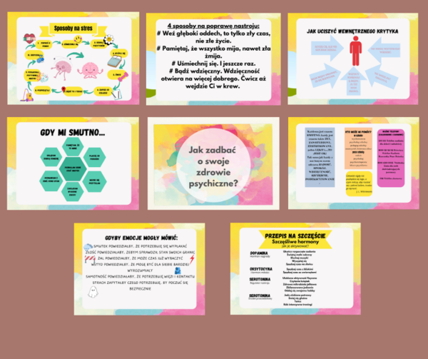 Gazetka "Jak zadbać o swoje zdrowie psychiczne?"