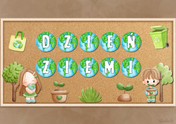 Dzień Ziemi - dekoracja