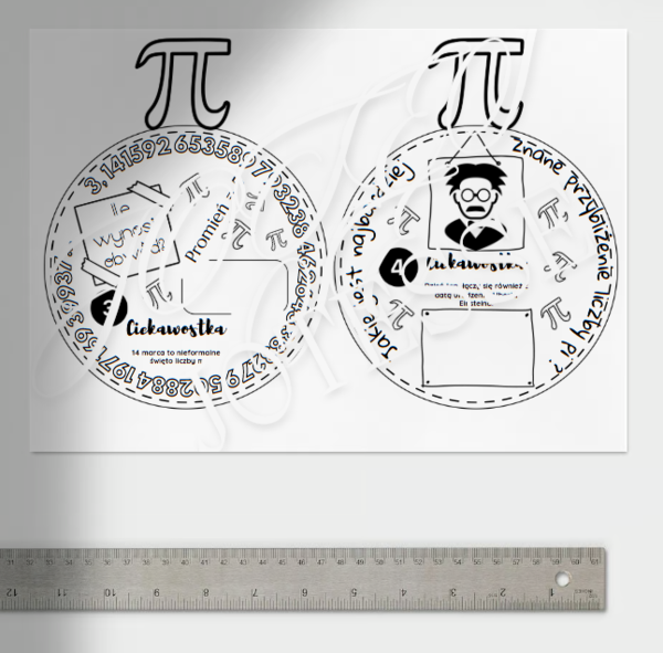 DZIEŃ LICZBY PI - GIRLANDA