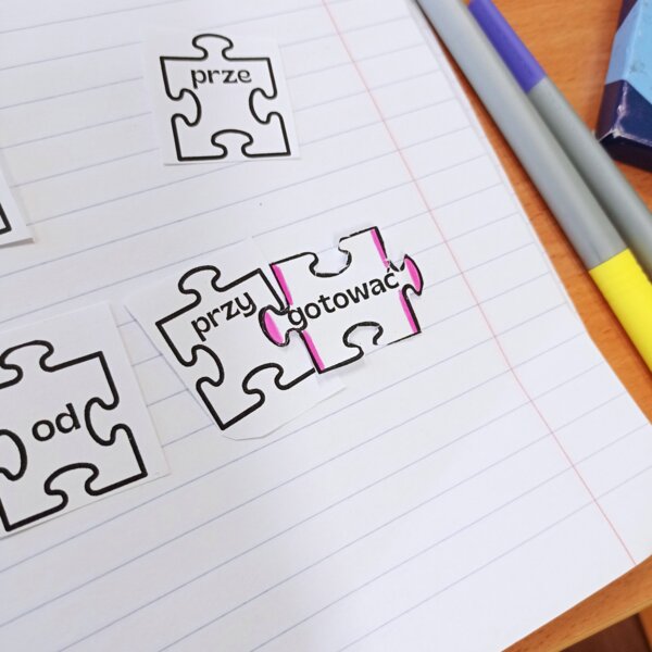 Rodzina wyrazów - puzzle