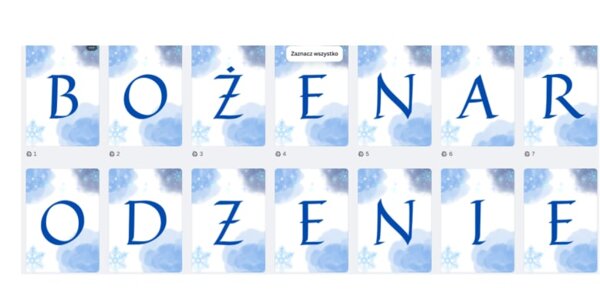 BOŻE NARODZENIE- napis, girlanda