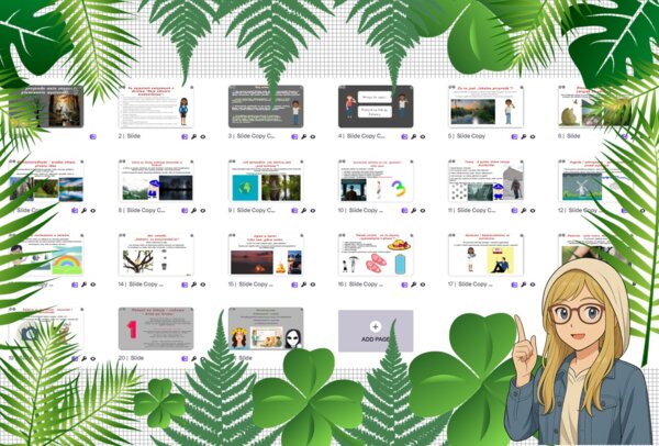 Prezentacja multimedialna w genial.ly „Jaka przyroda mnie otacza?-planowanie wycieczki." Edukacja zdrowotna. Klasa 5. Dział „Moje zdrowie środowiskowe".