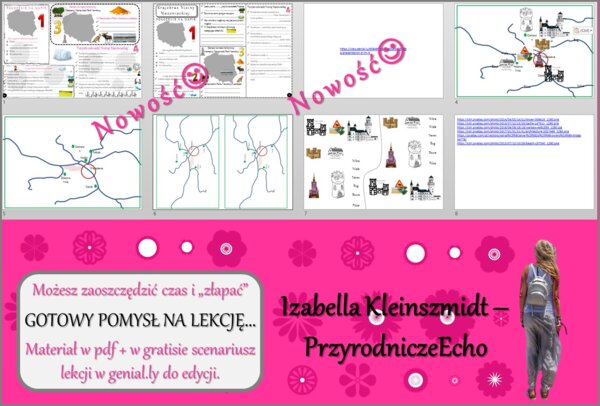 Karta pracy/stacje zadaniowe/notatki do tematu „Krajobraz rolniczy Niziny Mazowieckiej” w pdf. W gratisie niekomercyjny scenariusz lekcji/pomysł na lekcję w programie genial.ly do edycji. Geografia 5. Dział „Krajobrazy Polski”.