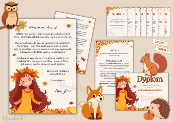 GRA TERENOWA - PIERWSZY DZIEŃ JESIENI