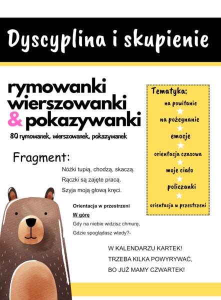 Zbiór rymowanek, wierszowanek i pokazywanek