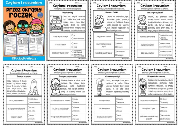 Czytam i rozumiem - Przez okrągły roczek