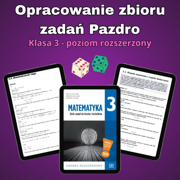 Opracowanie zbioru zadań Pazdro 3R
