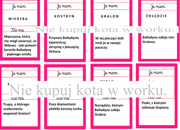 Balladyna Ja mam Kto ma?