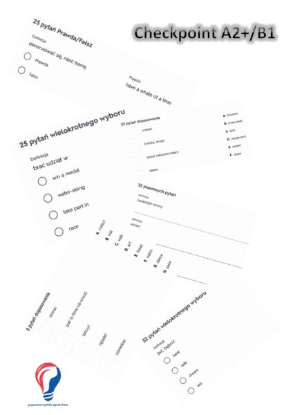Checkpoint A2+/B1 – Unit 5 – testy