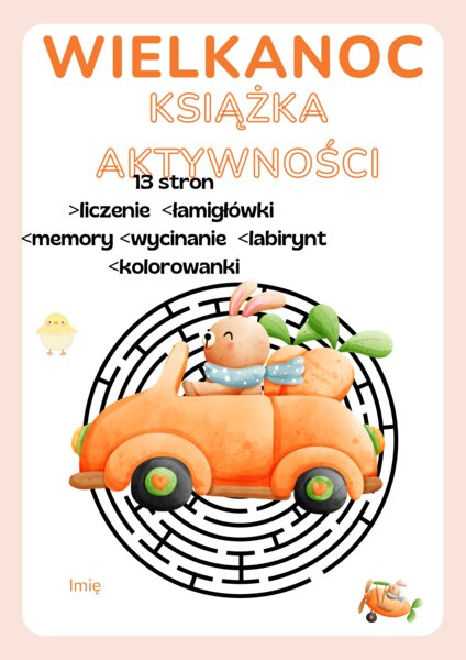 Wielkanoc karty pracy