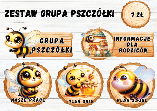 ZESTAW GRUPOWY GRUPA PSZCZÓŁKI