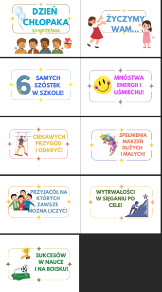 Dzień Chłopaka - gazetka