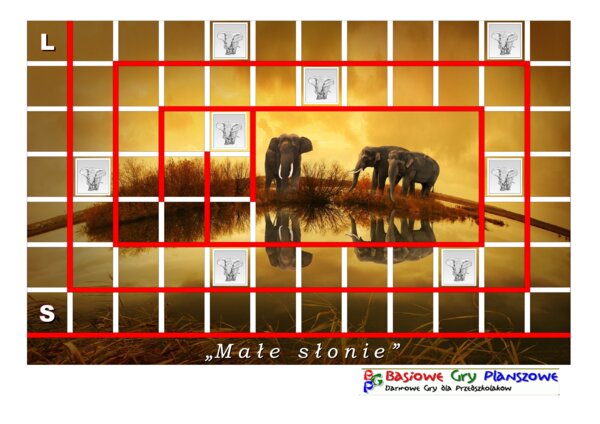 Małe słonie – Gra planszowa