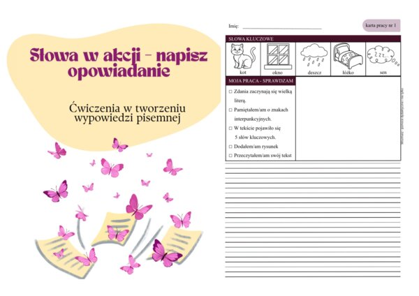 Słowa w akcji – napisz opowiadanie