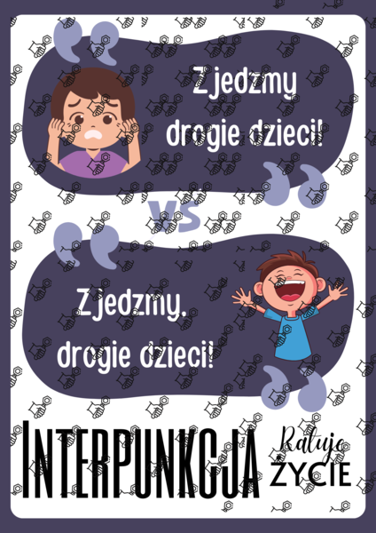 Opowiadanie z brakiem interpunkcji - wgryź się w temat.