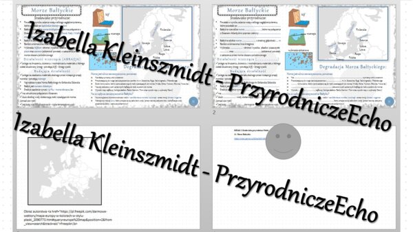 Minizestaw na temat „Morze Bałtyckie” – sketchnotka + karta pracy w power point + gratisowy link do prezentacji multimedialnej niekomercyjnej wykonanej w genial.ly do indywidualnego pobrania i użycia do celów niekomercyjnych. Geografia 7, „Środowisko prz